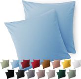 Blumtal Kussensloop Microvezel Kussenhoes 60 x 60 cm - Lichtblauw - Set van 2