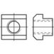 TOOLCRAFT 107991 T-gleufsteen M20 22 mm DIN 508 Staal 10 pièce(s)