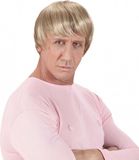 Widmann Pruik blond kort steil synthetisch heren wasbaar
