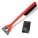 Audi Originele ijskrabber met sneeuwborstel schraper winter krassen 80A096010A, rood