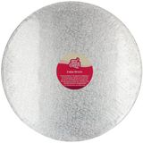 FunCakes Cake Drum Rond - Zilver - Ø38 cm