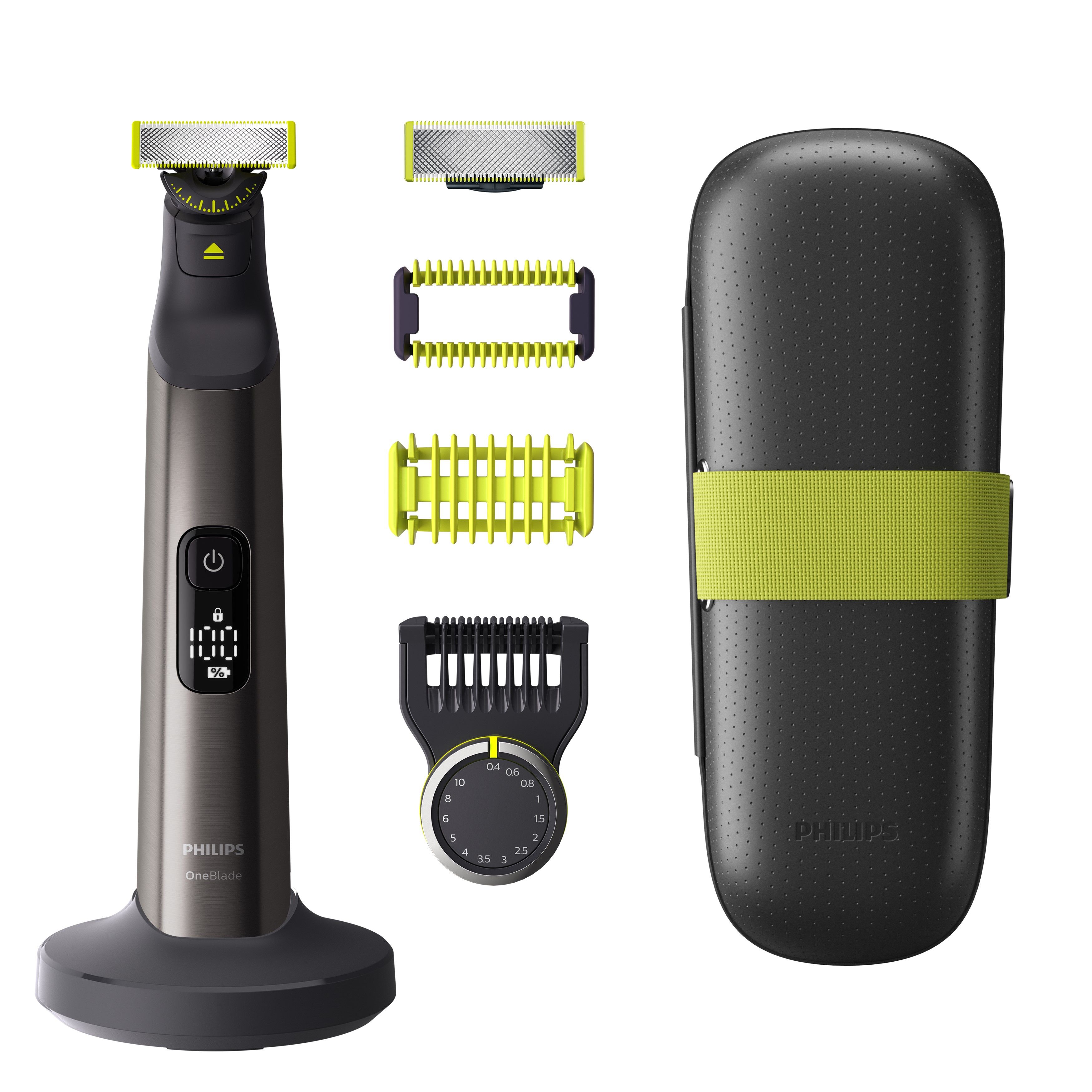 Philips OneBlade Pro 360 QP6651/61 - Gezicht & Lichaam - Scheerapparaat, Trimmer en Styler in 1