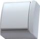 Ospel Bis Single Switch Opbouw Wisselschakelaar - IP20 - Wit