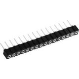 TRU COMPONENTS Female header (precisie) Aantal rijen: 1 Aantal polen per rij: 40 TC-0514-040-1-50-00-6 1 stuk(s)