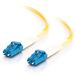 C2G 7m Fibre/Fiber Optic kabel voor Gigabit Ethernet Applications LC/LC LSZH Duplex Single-mode 9/125 SM Fibre