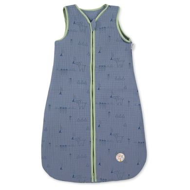 Sterntaler Emmis Tuin Blue Muslin Sleeping Bag