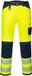 Portwest PW3 Hi-Vis Broek PW340 - Geel/Marine - 32