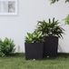 Maison Exclusive - Jardinière avec insert amovible, couleur anthracite, 21/32 litres, en plastique PP