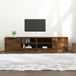Maison Exclusive - Meuble TV, 2 pièces, chêne fumé, 80x35x36,5 cm, panneau de particules