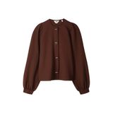 POM Amsterdam blousetop - bruin