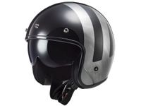 LS2 OF601 Bob II Lines Zwart Jeans 06 Jethelm - Maat XS - Helm