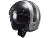 LS2 OF601 Bob II Lines Zwart Jeans 06 Jethelm - Maat XS - Helm
