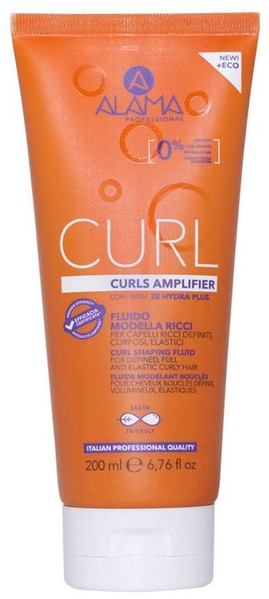 Alama Professional Alama Curl Haarlotion voor Gekruld Haar, Unisex, 200 ml