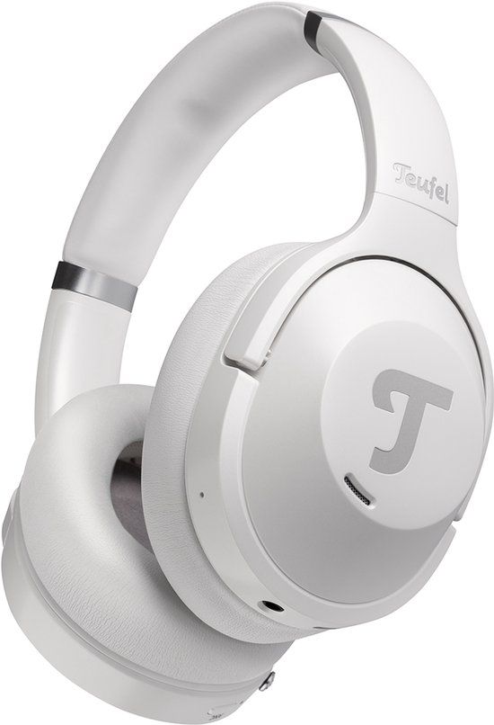 Teufel REAL BLUE NC 3 Headset Draadloos Hoofdband Gamen Bluetooth Blauw, Parel, Wit