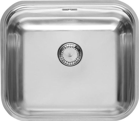 Reginox Colorado Comfort Enkele Spoelbak - RVS - 40 x 35 cm