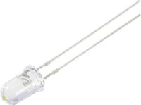 Tru Components Bedrade LED Rood Rond 5 mm 25000 mcd 15 ° 30 mA 2.1 V