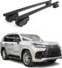 Omac Barres de toit en aluminium pour GMC Yukon V 2021-2026 – City Crash – ISO/PAS 11154:2006 – Antivol inclus – Charge max 75 kg – 2 barres noir