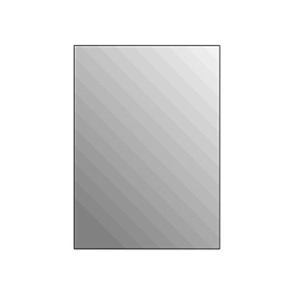 Plieger Basic 4mm rechthoekige spiegel 60x90cm zilver 8711238254302
