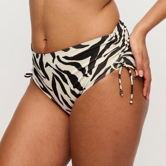 PrimaDonna Swim Dalice Bikini Taille Slip Met Koordjes 4014152 Sauvage Shine - maat 46