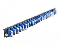 DeLOCK 43369 Patchpaneel 1U LC Quad Blauw