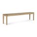 Ethnicraft - Banc Bok - Bois naturel - chêne massif - Designer Alain van Havre