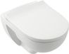 Villeroy & Boch O.novo pack wandcloset - verkort 49cm - Twistflush - CeramicPlus - wit