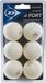 Dunlop Tafeltennisbal DUNLOP 40+ FORT TOURNAMENT 6 BALL BOX