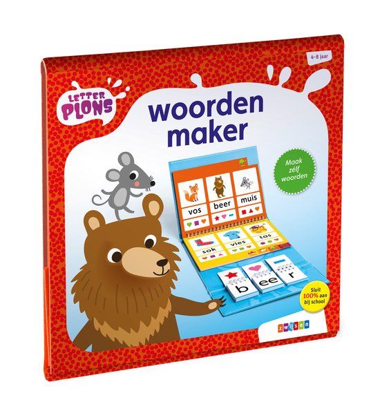 Woordenmaker Uitgeverij Zwijsen Letterplons - Woordenmaker