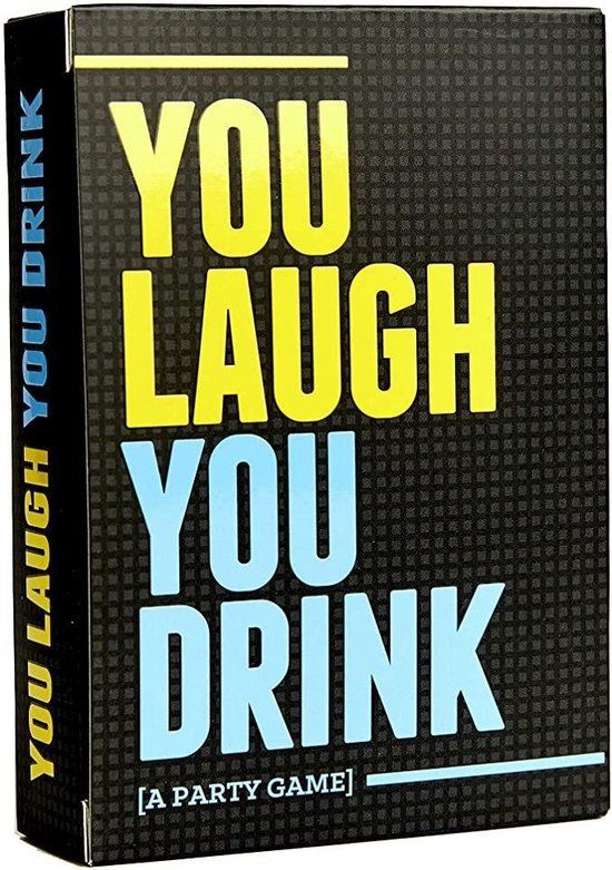 DSS Games You Laugh You Drink Card Game - Party Game - English Edition