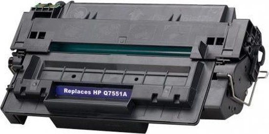 Ritel huismerk - Toner cartridge - Zwart - 6500 pagina's - HP (Q 7551A) 51A - 8718891006408