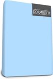 DORMISETTE Mako Jersey hoeslakens de luxe 70 x 220 cm blue