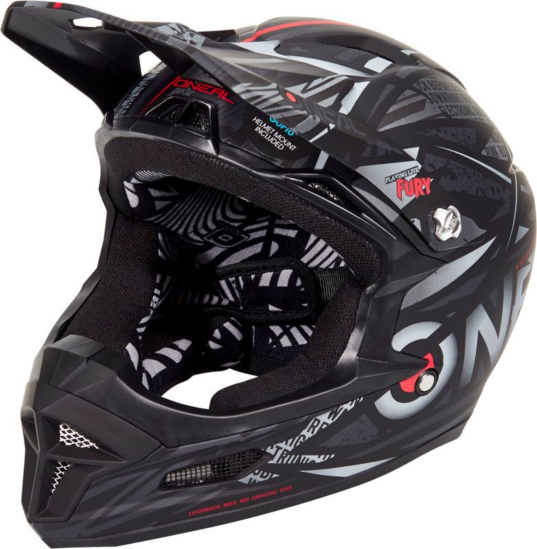O'Neal Fury RL Fietshelm zwart - 4046068511801