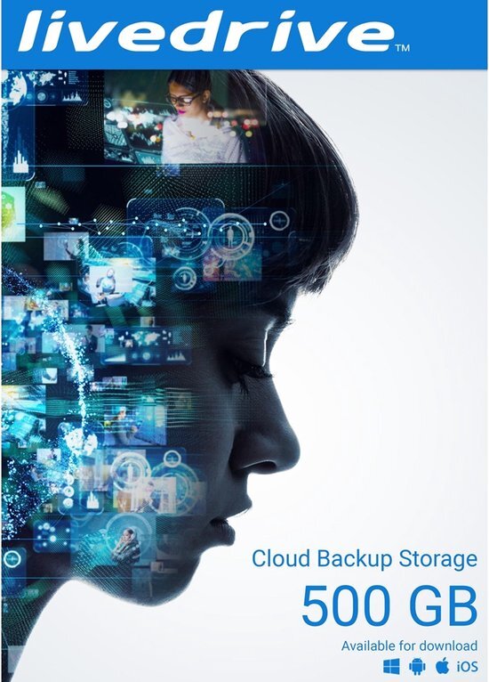 Livedrive Cloud Backup Storage 500GB