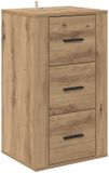 vidaXL Dressoir Artisan Eiken Bewerkt Hout 40 x 33 x 70 cm