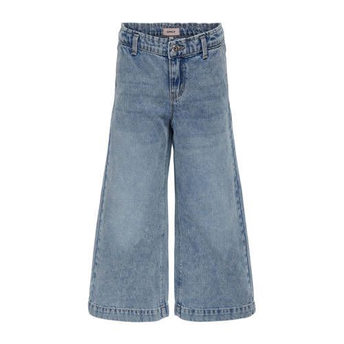KIDS ONLY GIRL wide leg jeans KOGCOMET light blue denim