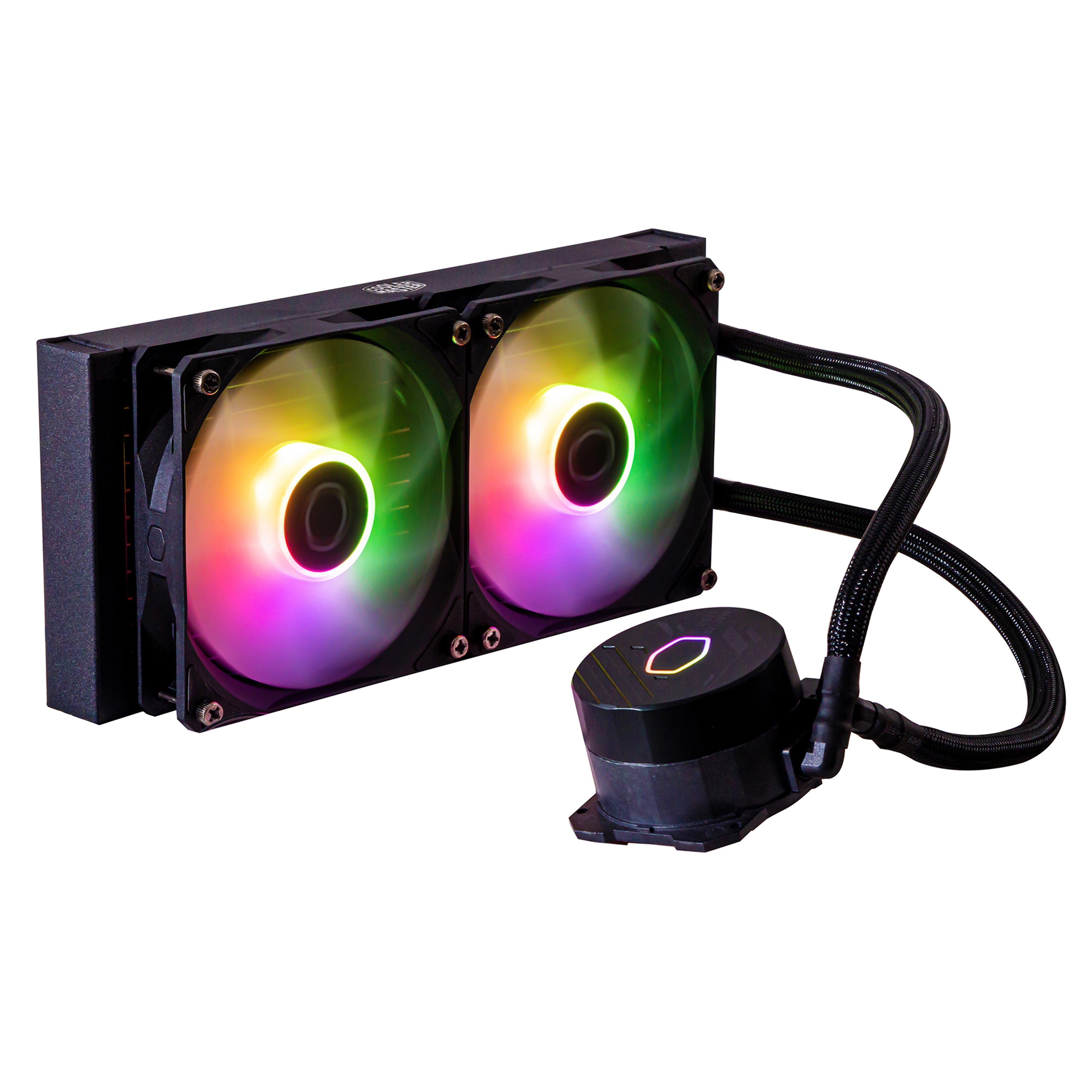 Cooler Master MasterLiquid 240L Core ARGB - Processor Kit voor vloeistofkoeling 12 cm Zwart