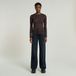 G-Star Deck 2.0 High Loose Wmn Jeans Damen W31 X L32 Baumwolle High Waist Loose Fit Reißverschluss Uni Blau