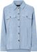 PIECES - PCEFFI LS SHIRT WVN NOOS - Dames - Blouses - Cashmere Blue - Loose Fit - Corduroy