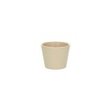 Cache-pot, galet gris, Ø7 cm, céramique
