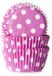 House of Marie MINI Cupcake Vormpjes Stip Roze - pk/60