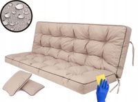 PillowPrim Waterproof Tuinkussen 150x105cm voor Schommelbank - Beige