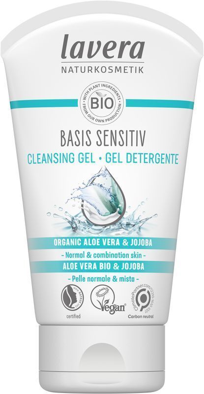 Lavera Basis Sensitiv Cleansing Gel 125ml