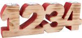 Small foot Advent Candle Holder, Wood, 4 Light Fixtures