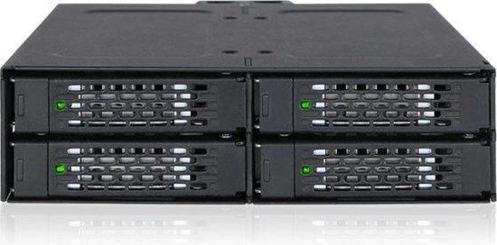 Icy Dock MB607SP-B - Drive bay panelen - Zwart
