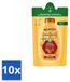 Garnier 10 x Loving Blends Honing Goud Shampoo, navulverpakking voor beschadigd haar, 250 ml - Voordeelverpakking - 10 stuks
