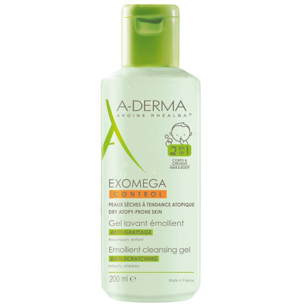 A-Derma Control Gel Lavant Émollient