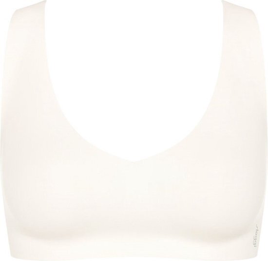 sloggi ZERO Feel 2.0 Bralette Dames Beha - SILK WHITE - Maat XS