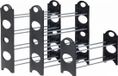 Benson Schoenenrek - 4x - Stapelbaar - Kunststof - Multi - 64 x 20 x 136 cm