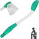RMENOOR Outil de toilette, longue portée, aide aux toilettes, confort essuyage facile, porte-essuie-tout, papier toilette, mouchoir, poignée, essuie-tout de toilette, aide pour personnes âgées