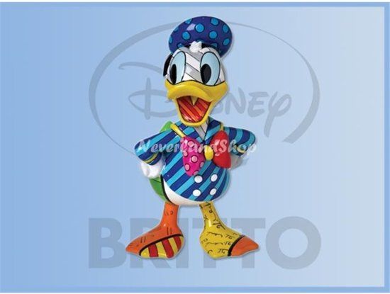 Disney by Romero Britto Donald Duck beeldje - Britto collectie
